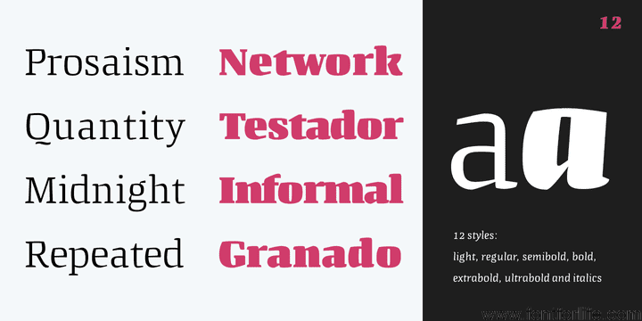 Quador Display Font Family