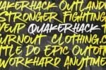 Quakerhack Font