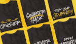 Quakuerhack - Textured Brush Script Font