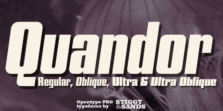 Quandor Font Family