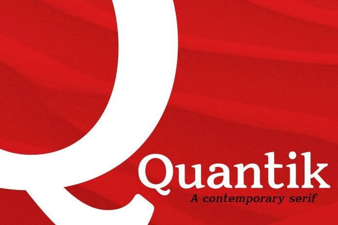 Quantik - Contemporary Serif font
