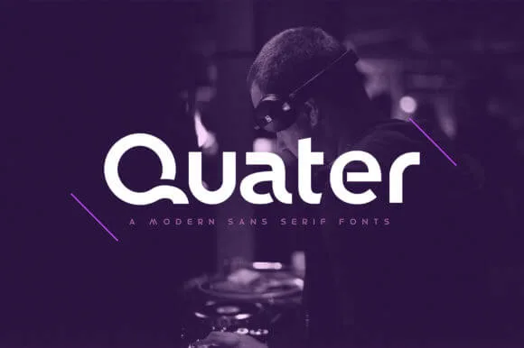 Quater Font