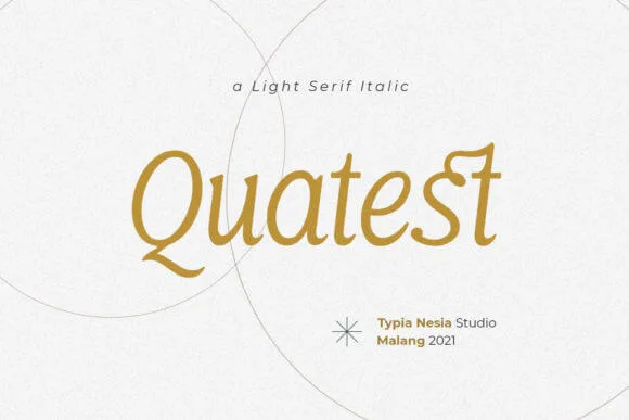 Quatest Font