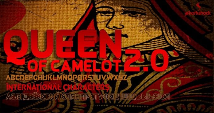 Queen of Camelot 2.0 Cyrillic Font
