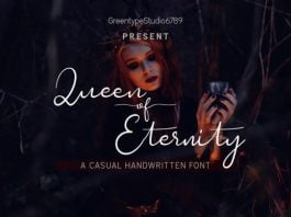 Queen of Eternity Font