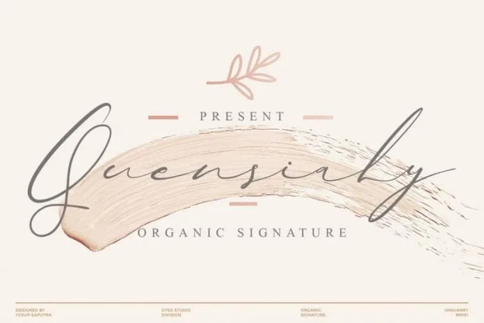Quensialy Font