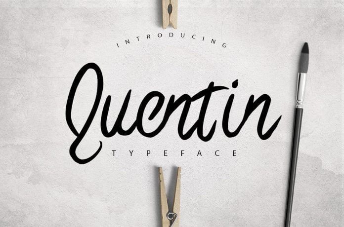 Quentin Typeface Font