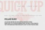 Quick Up Font Duo