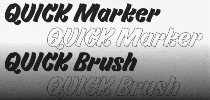 Quick (с) Out of the Dark Font