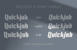 Quickjob Font Family