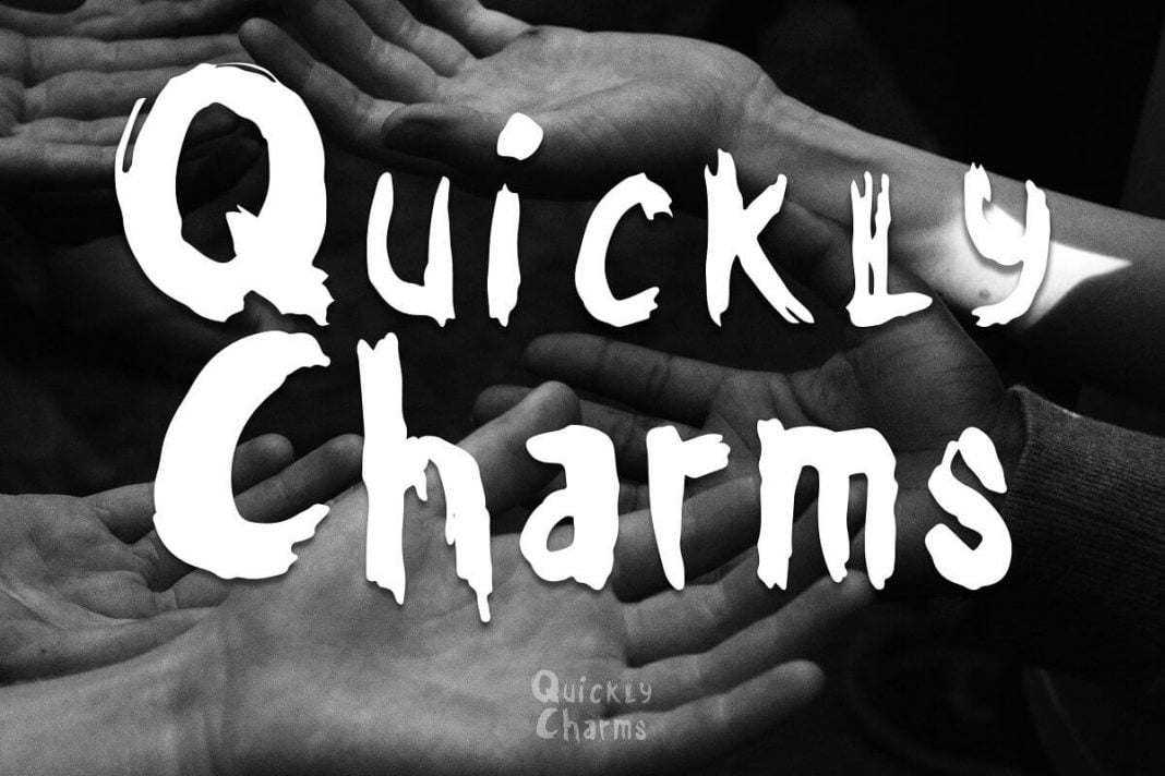 Quickly Charms - Brush Font
