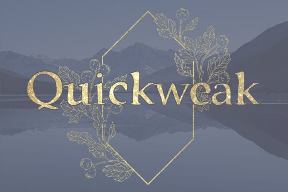 Quickweak Font