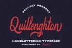Quillenghton Typeface