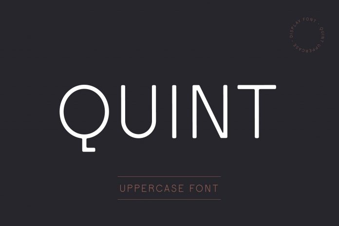 Quint Uppercase Font