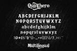 Quinthero Font
