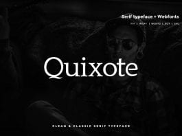 Quixote Classic Serif Typeface WebFont