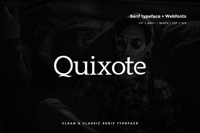 Quixote Classic Serif Typeface WebFont