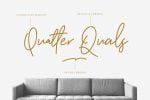 Qulliness Signature Font