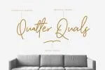 Qulliness Signature Font