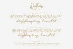 Qulliness Signature Font