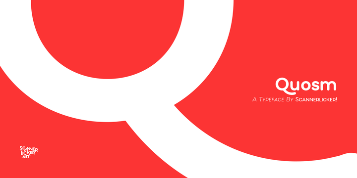 Quosm Font Family