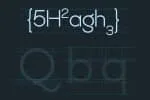 Quostige Flatted Font
