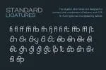Quostige Flatted Font