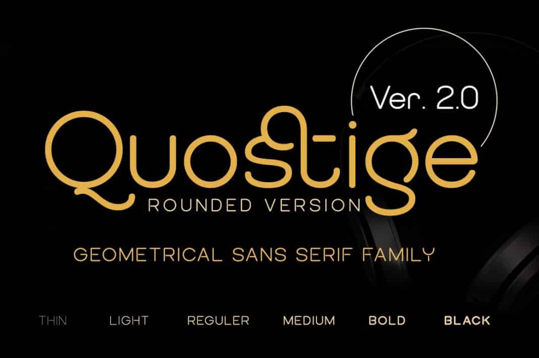 Quostige Rounded Font