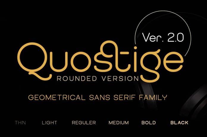 Quostige Rounded Font