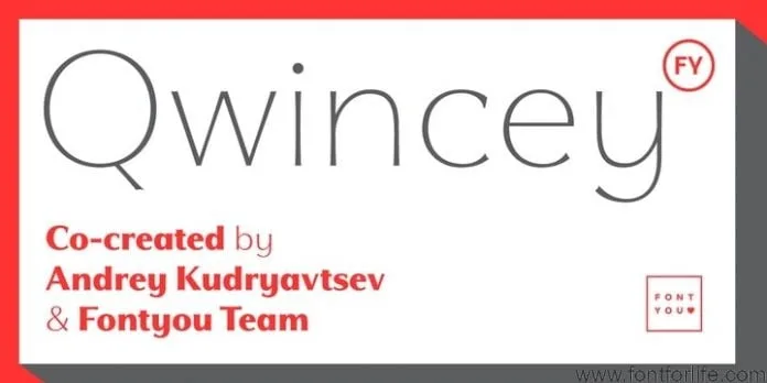 Qwincey FY Font