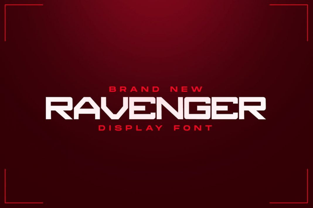 RAVENGER EXCLUSIVE DISPLAY FONT