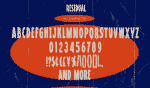 RESIDUAL - Strong Bold Display Font