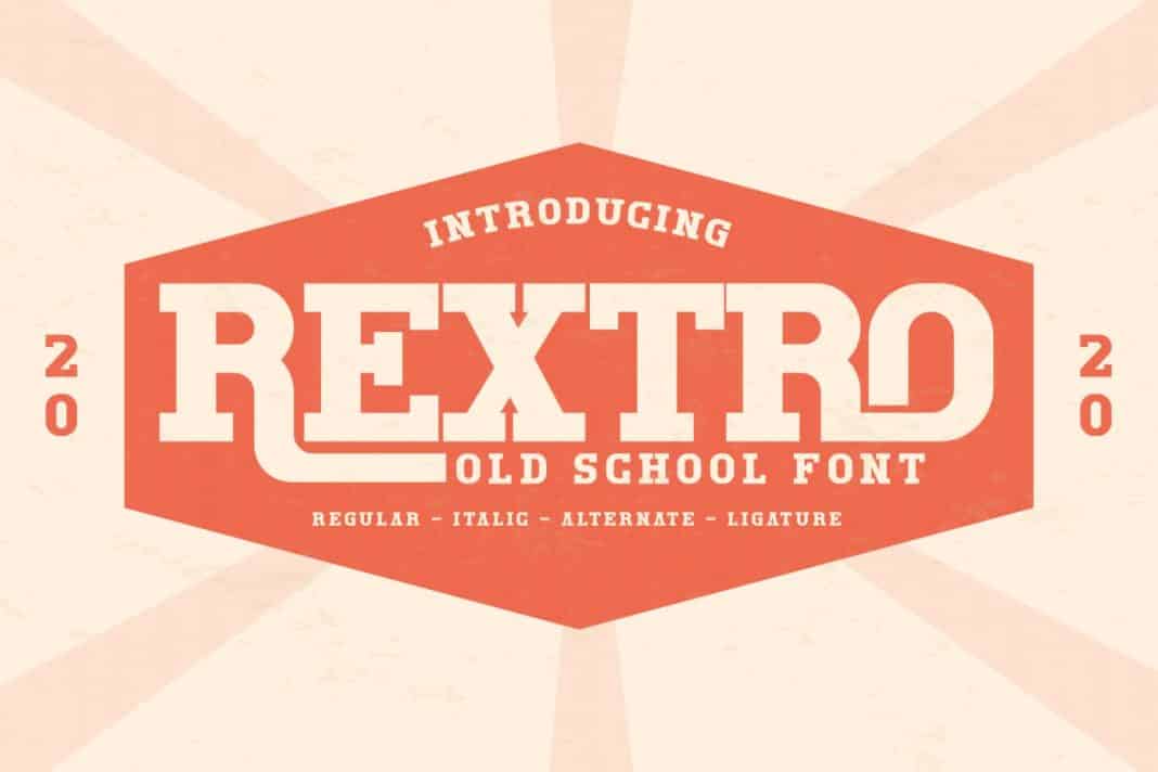 REXTRO Slab Serif Font
