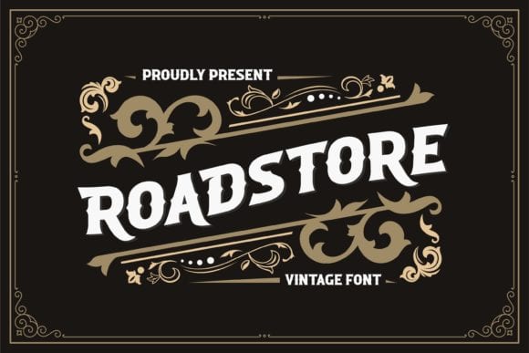 ROADSTORE Font