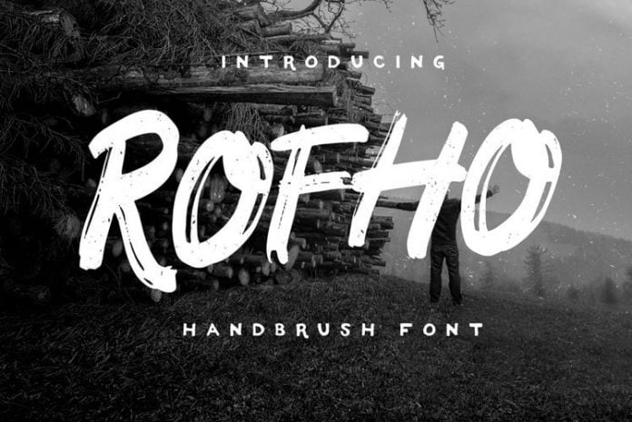 ROFHO Handbrush Fonts