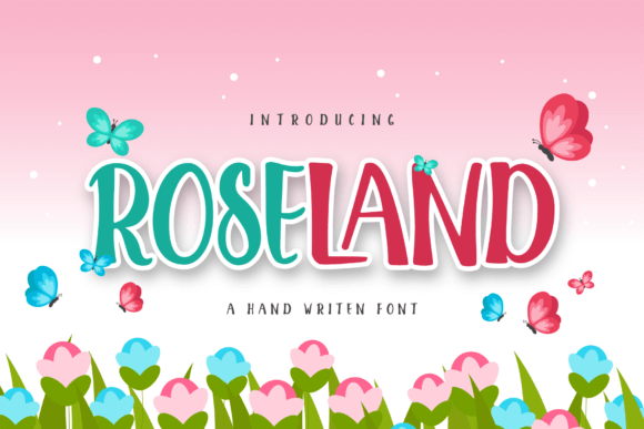ROSELAND Display font