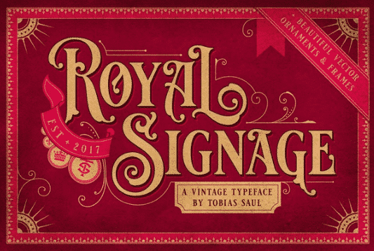 ROYAL SIGNAGE Font