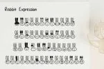 Rabbit Expression Font