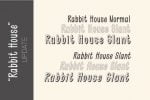 Rabbit House Font