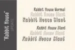 Rabbit House Font