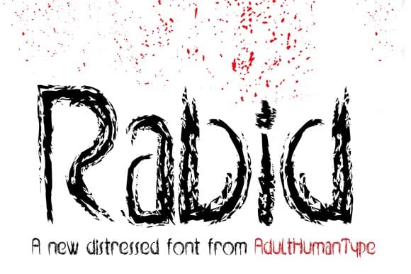 Rabid Font