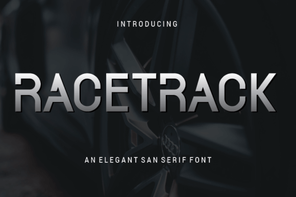 Racetrack Font