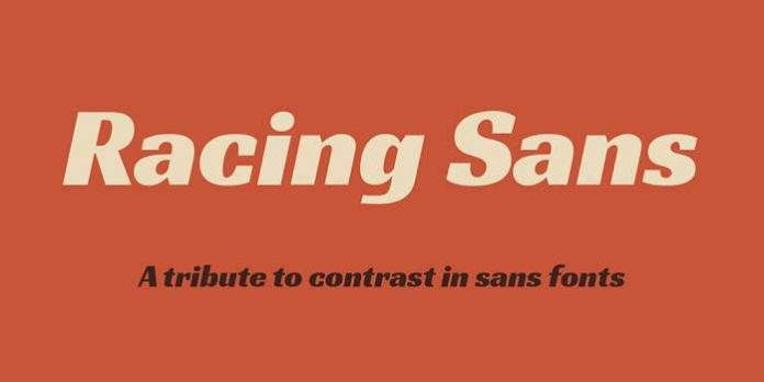 Racing Sans Font