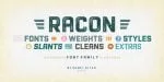 Racon Font