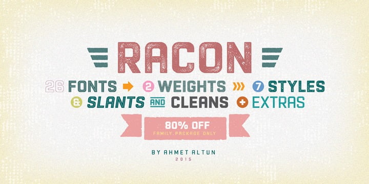 Racon Font