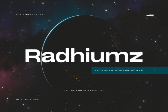 Radhiumz Font