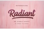 Radiant Script Font
