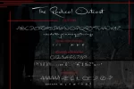 Radical Outcast - Signature Font