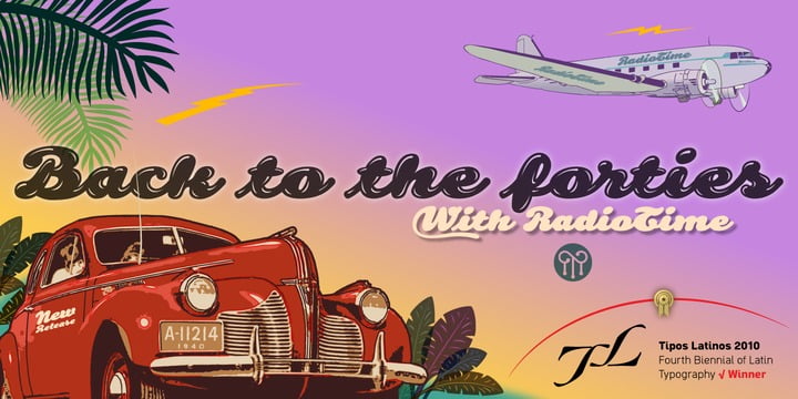 RadioTime Font Family Free Download