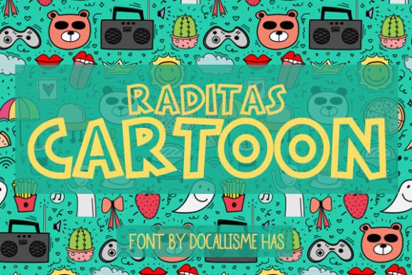 Raditas Cartoon Font